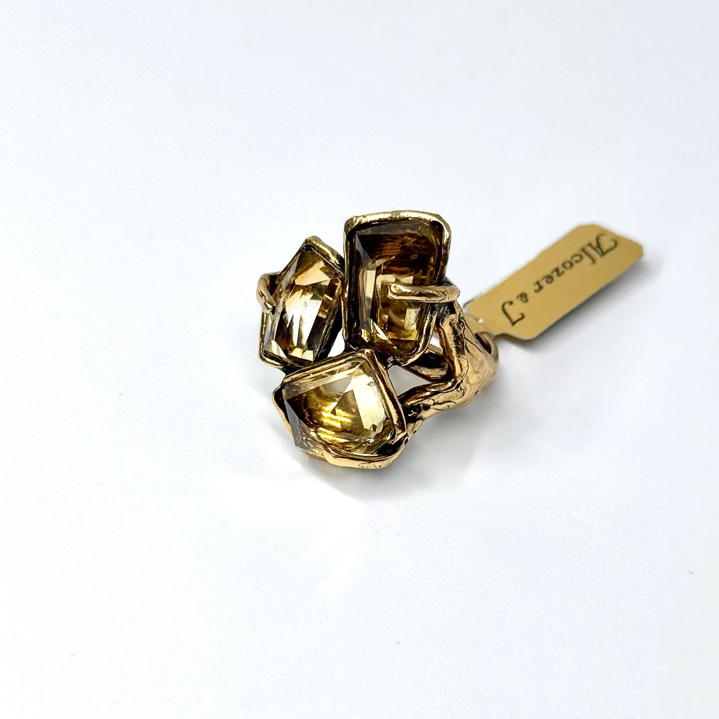 Кольцо ALCOZER & J   с цитрином
