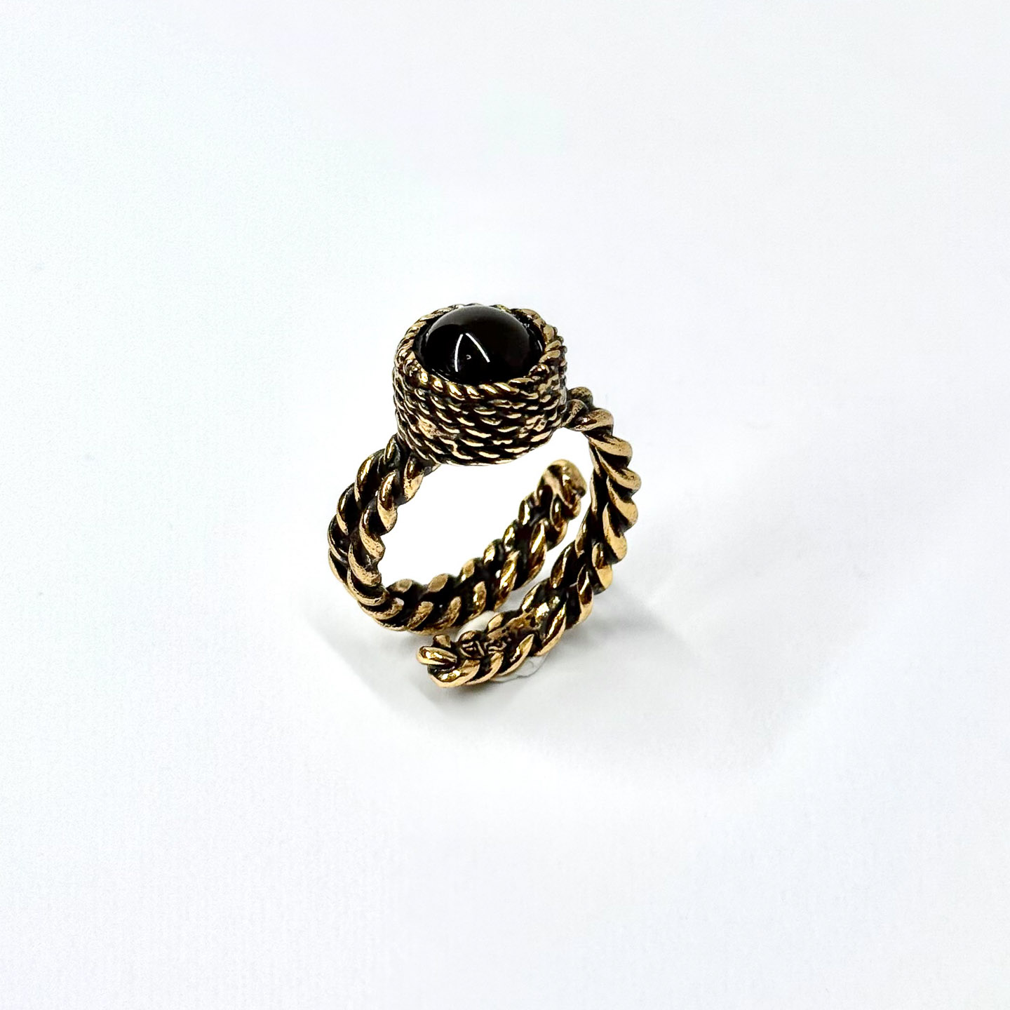 Кольцо с ониксом ALCOZER & J A38EP24