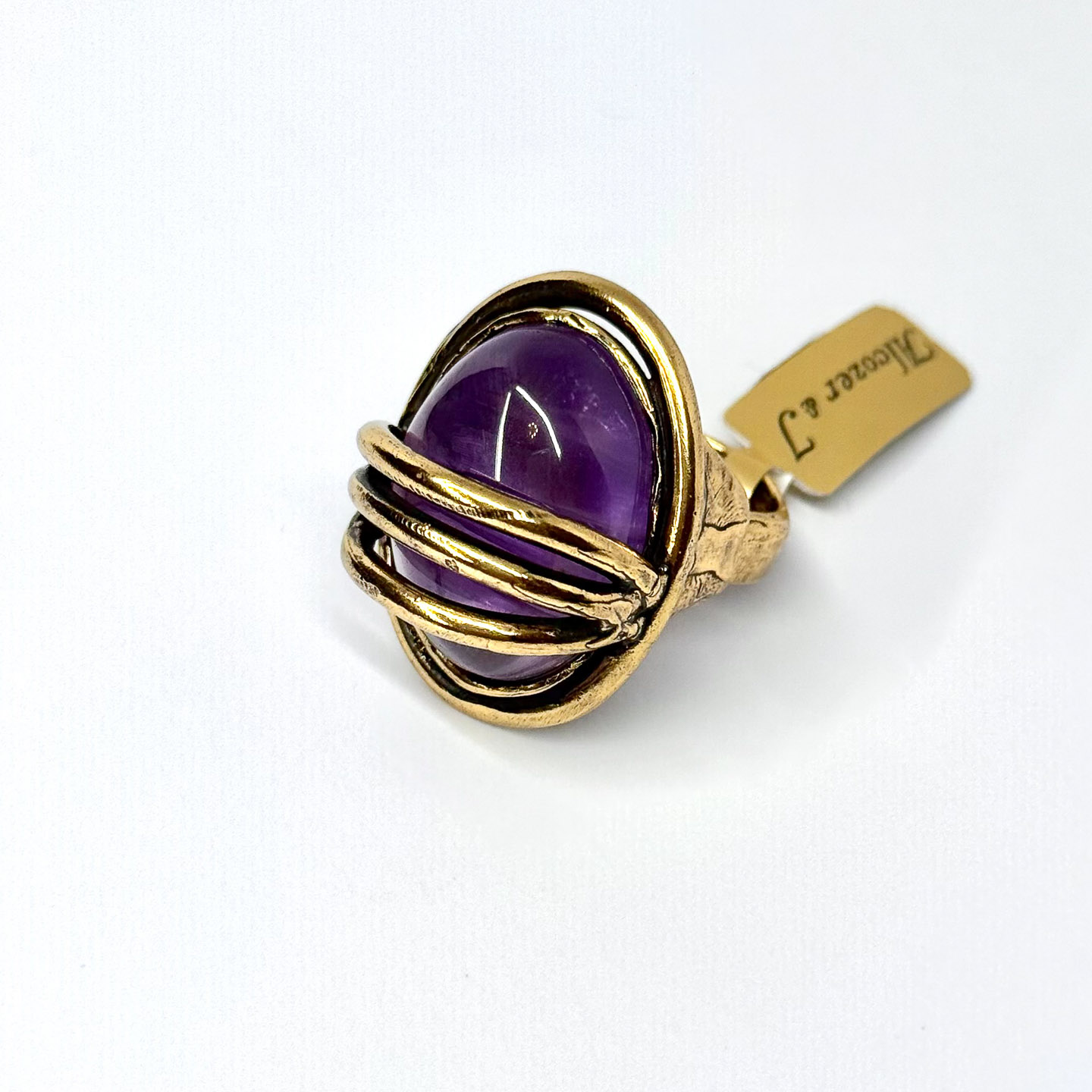 Кольцо с аметиcтом ALCOZER & J A118GG24