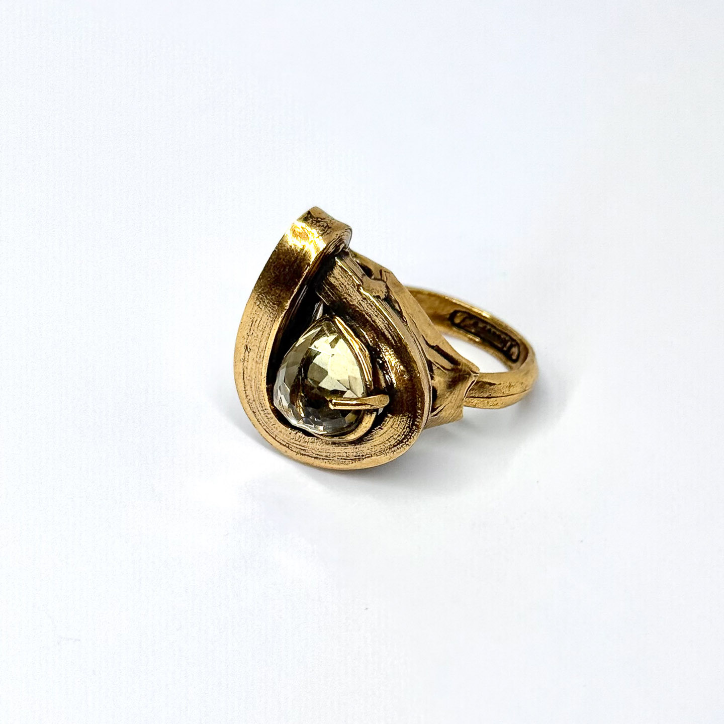 Кольцо с цитрином ALCOZER & J A78S24