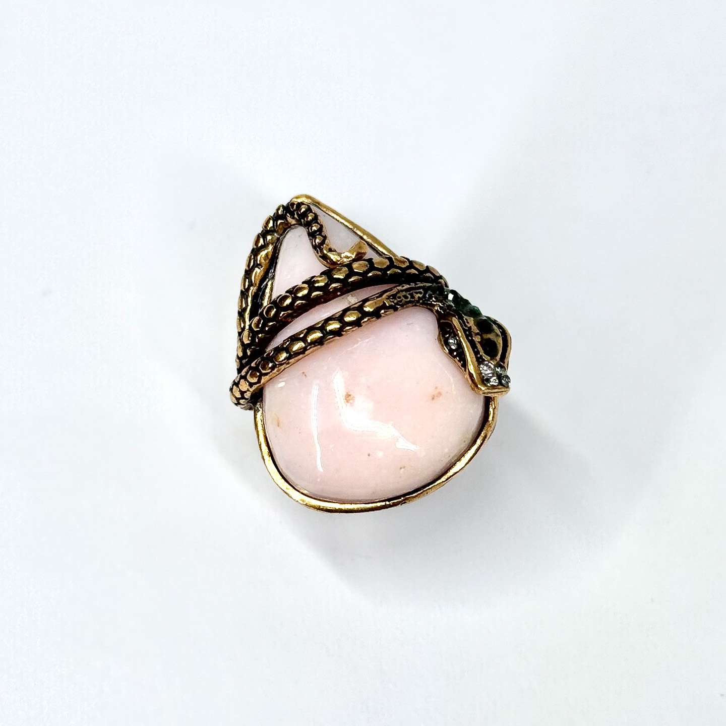 Кольцо с розовым опалом и Swarovski ALCOZER & J A68NN24