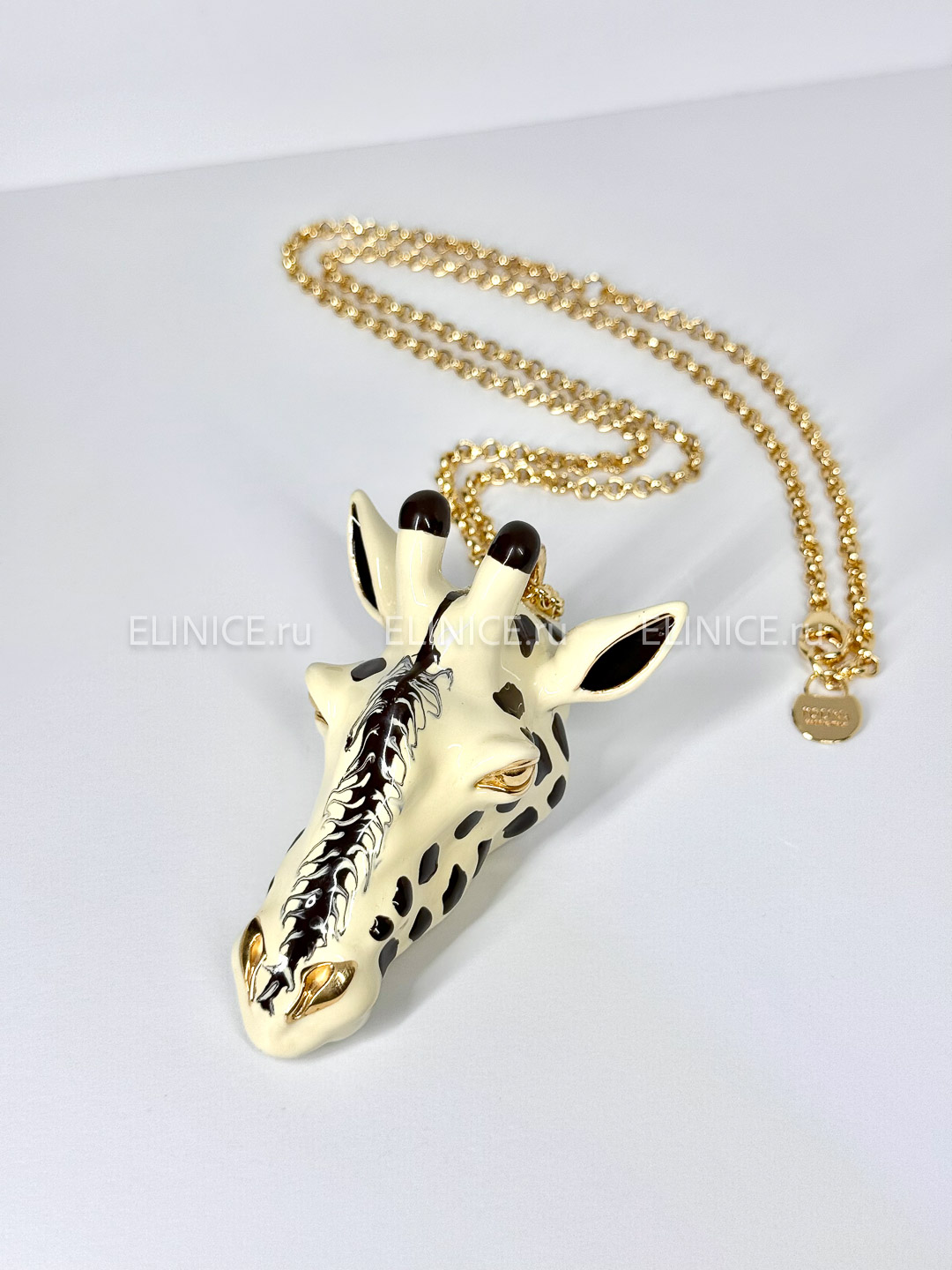Колье POLINA FIRENZE Жираф большой PE2962