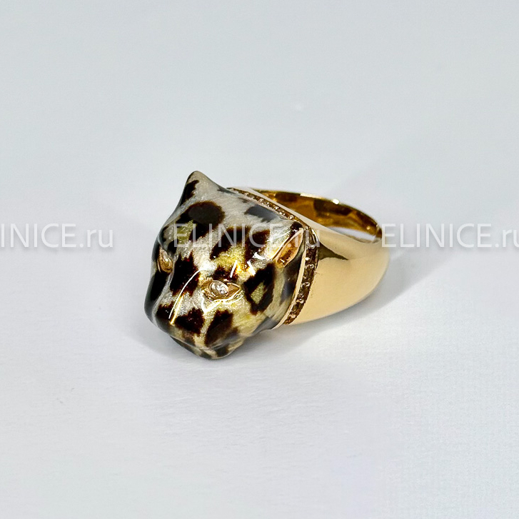 Кольцо POLINA FIRENZE ягуар AN2942