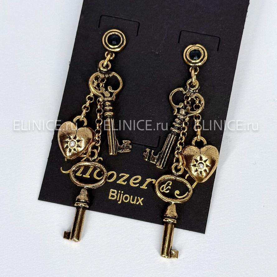 Серьги  ALCOZER & J  с сапфирами