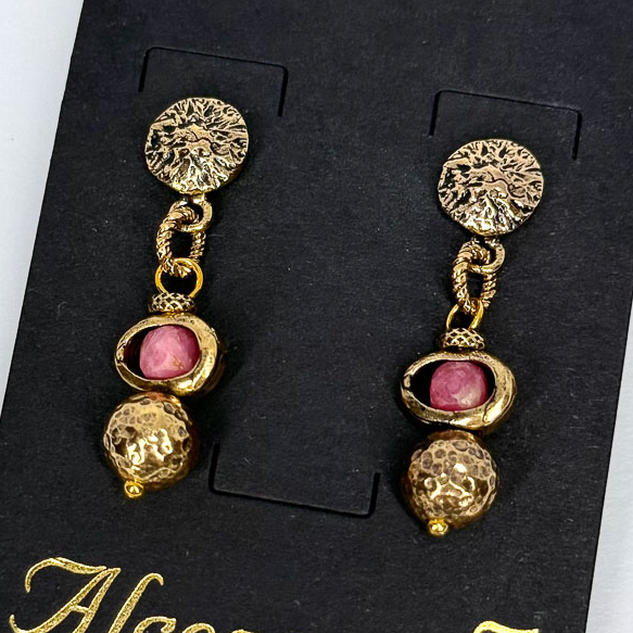 Серьги Alcozer & J с турмалином