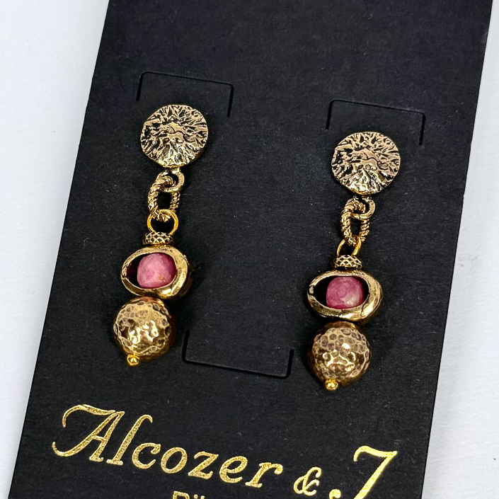 Серьги Alcozer & J с турмалином