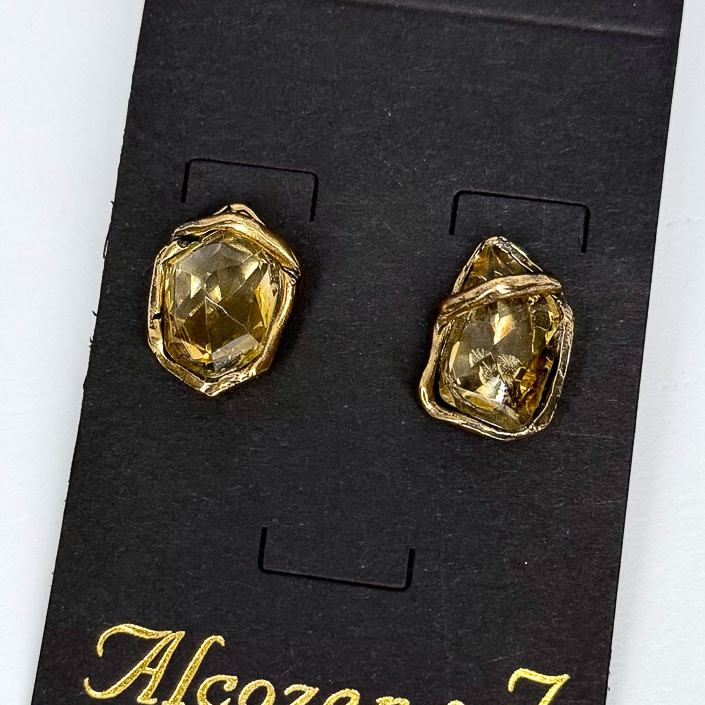 Серьги Alcozer & J с цитрином