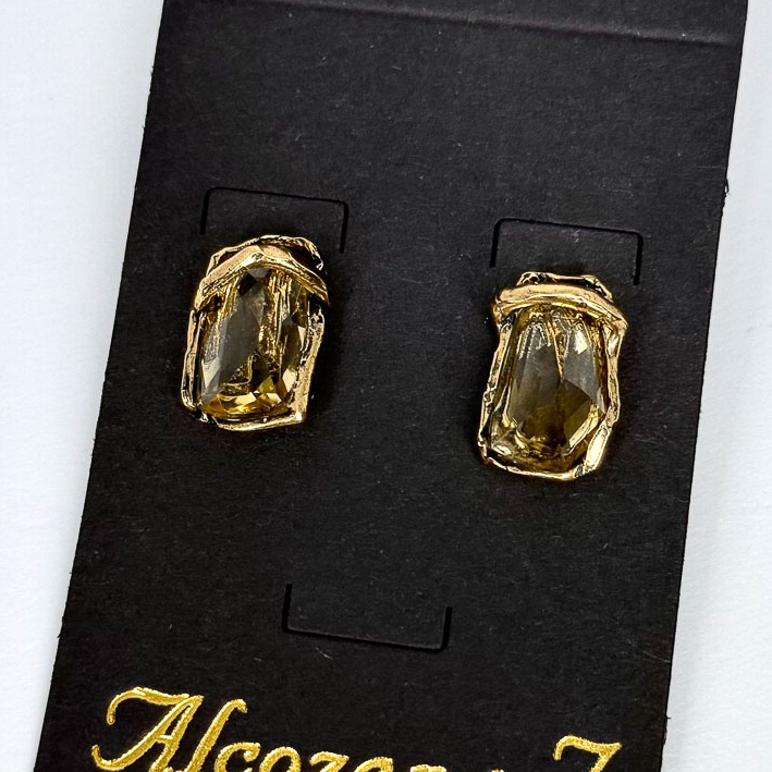 Серьги Alcozer & J с цитрином