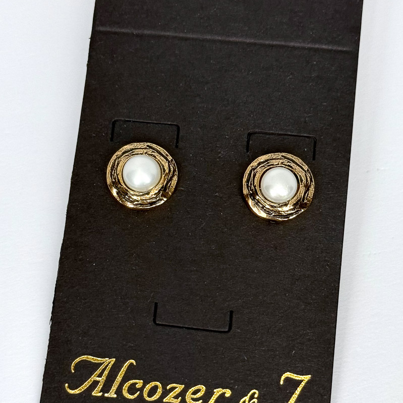 Серьги Alcozer & J с жемчугом