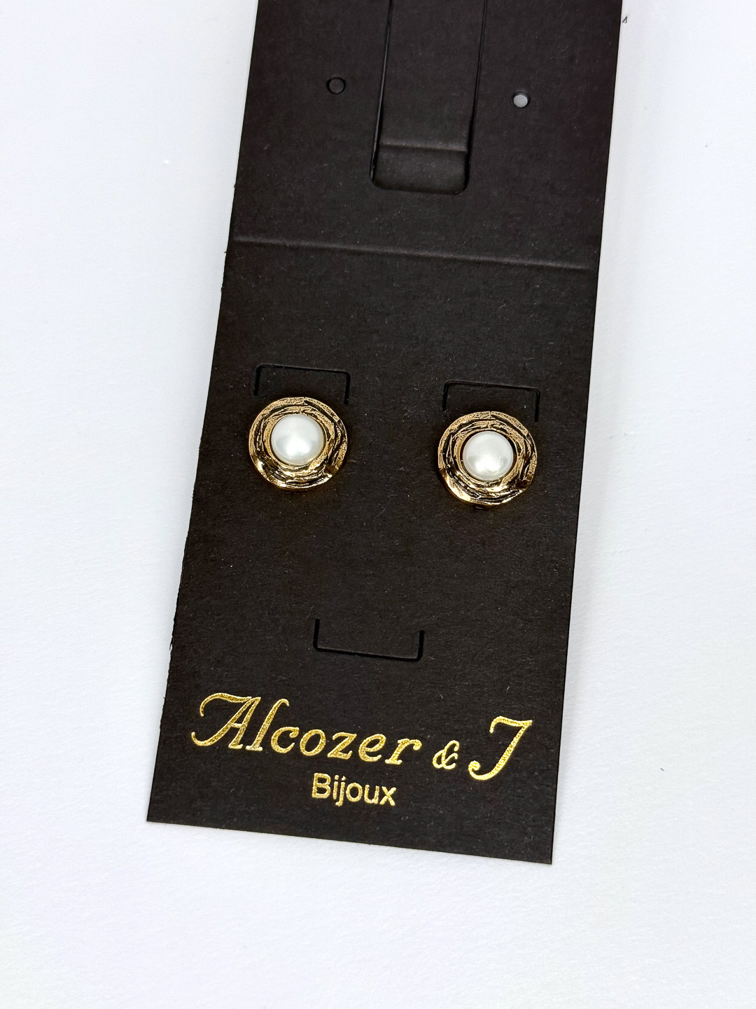 Серьги Alcozer & J с жемчугом