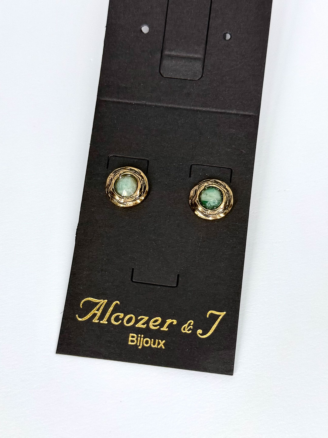 Серьги Alcozer & J с авантюрином