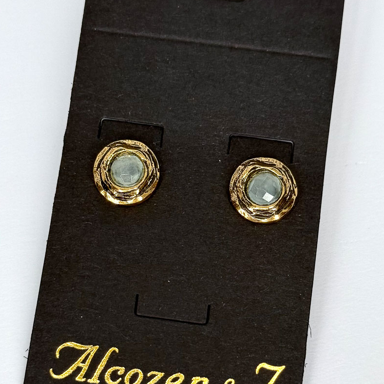 Серьги Alcozer & J с аквамарином