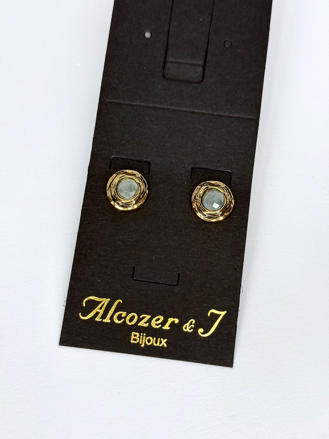 Серьги Alcozer & J с аквамарином