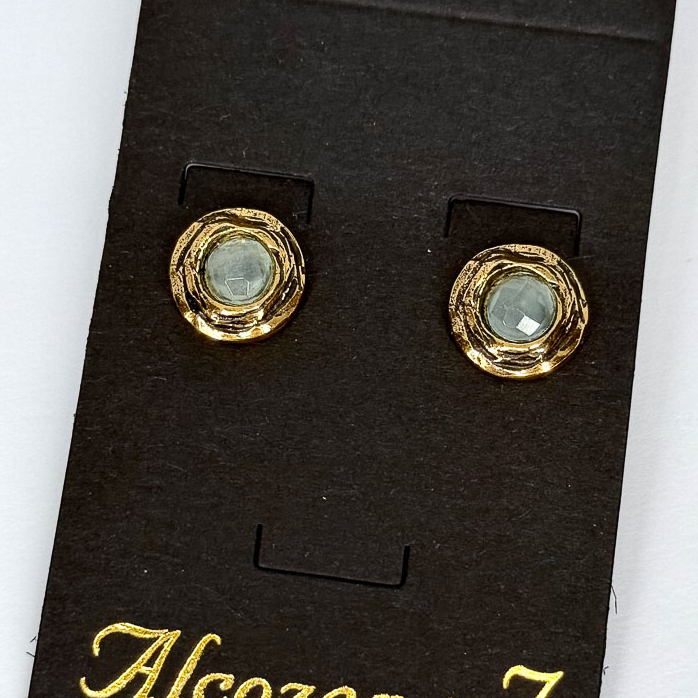 Серьги Alcozer & J с аквамарином