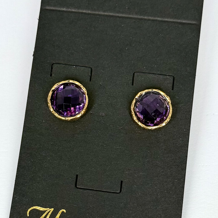 Серьги Alcozer & J с аметистом