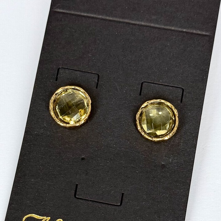 Серьги Alcozer & J с цитрином