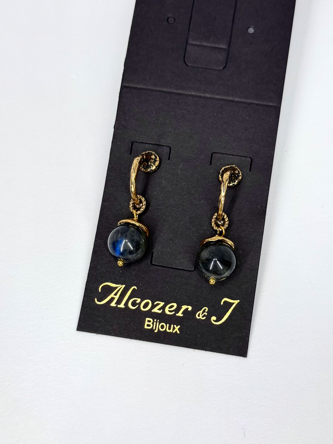 Серьги Alcozer & J с лабрадором