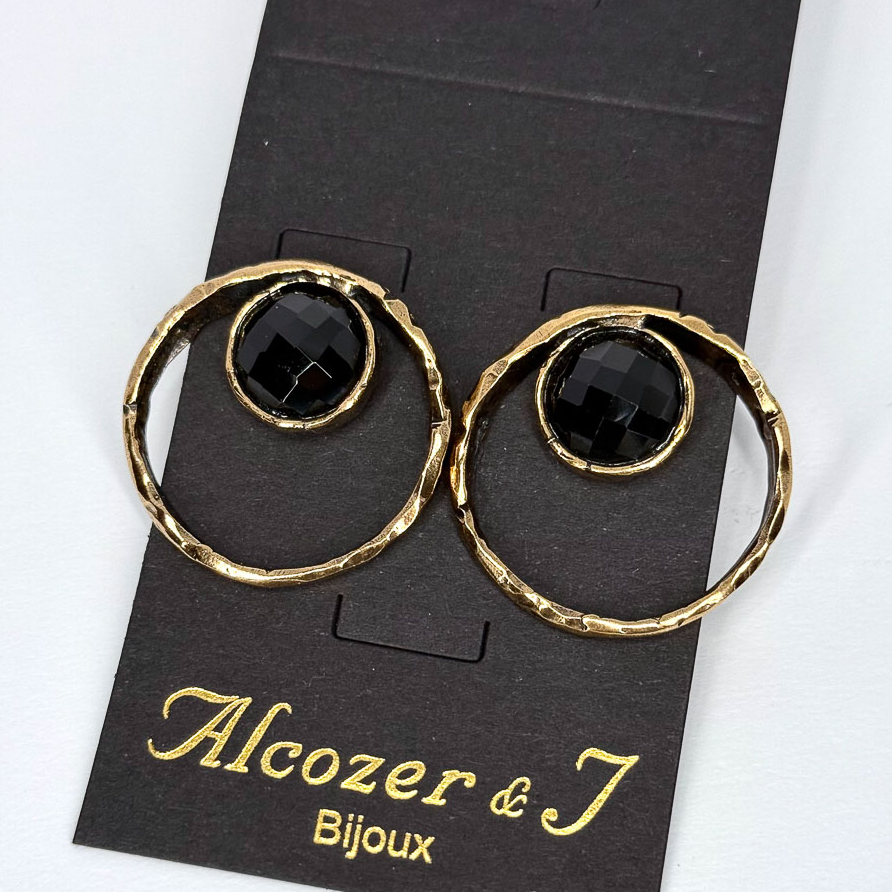 Серьги Alcozer & J со шпинелью