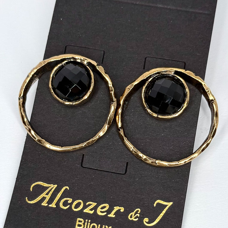 Серьги Alcozer & J со шпинелью