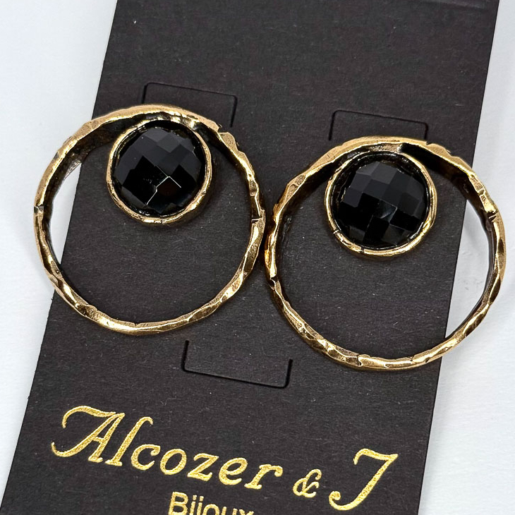 Серьги Alcozer & J со шпинелью