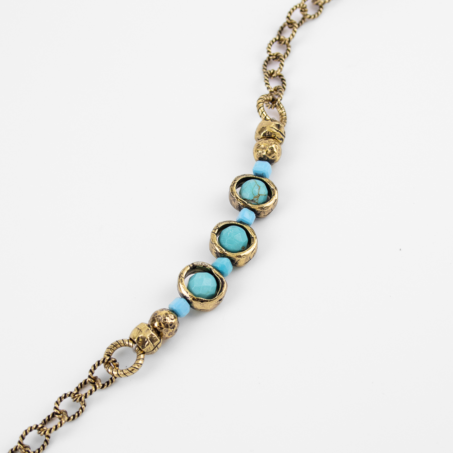 Браслет Alcozer & J с бирюзой