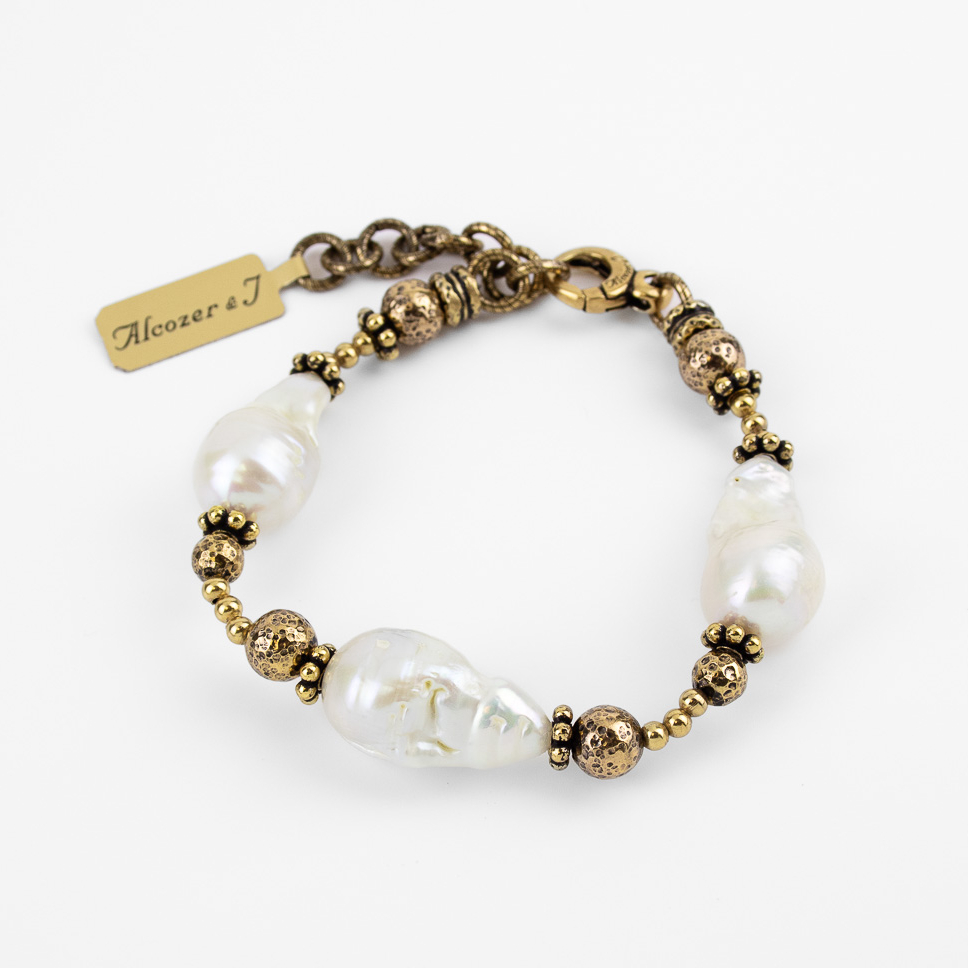 Браслет Alcozer & J  с  жемчугом