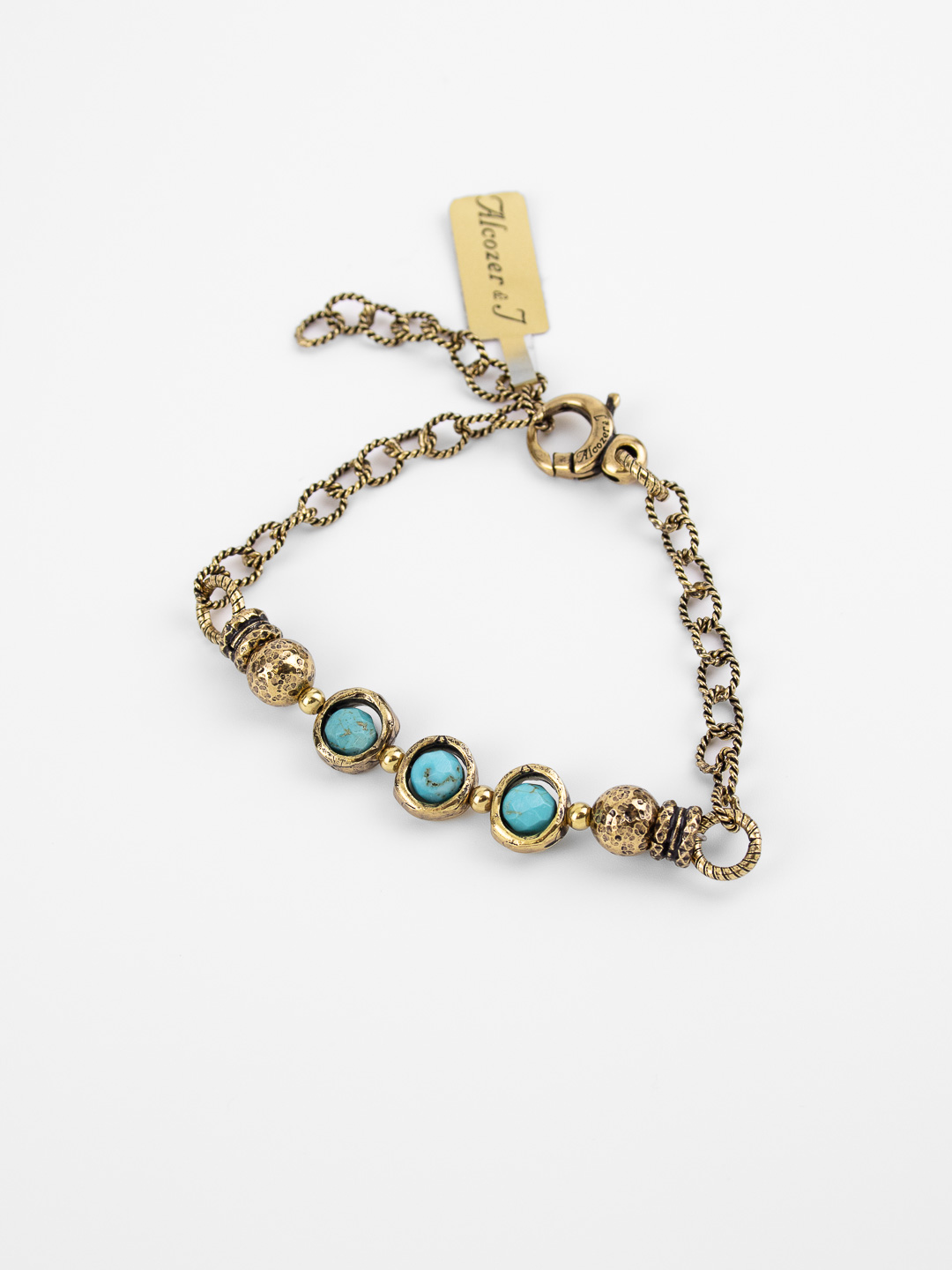 Браслет Alcozer & J с бирюзой