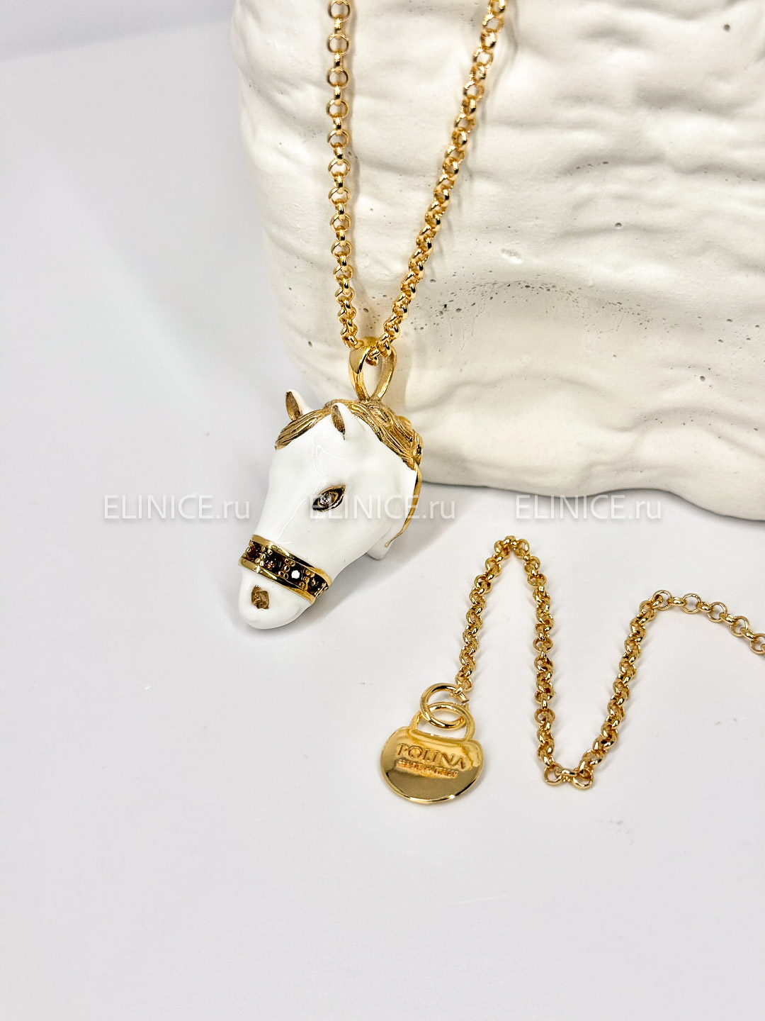 Колье Polina Firenze PE2540 Белое