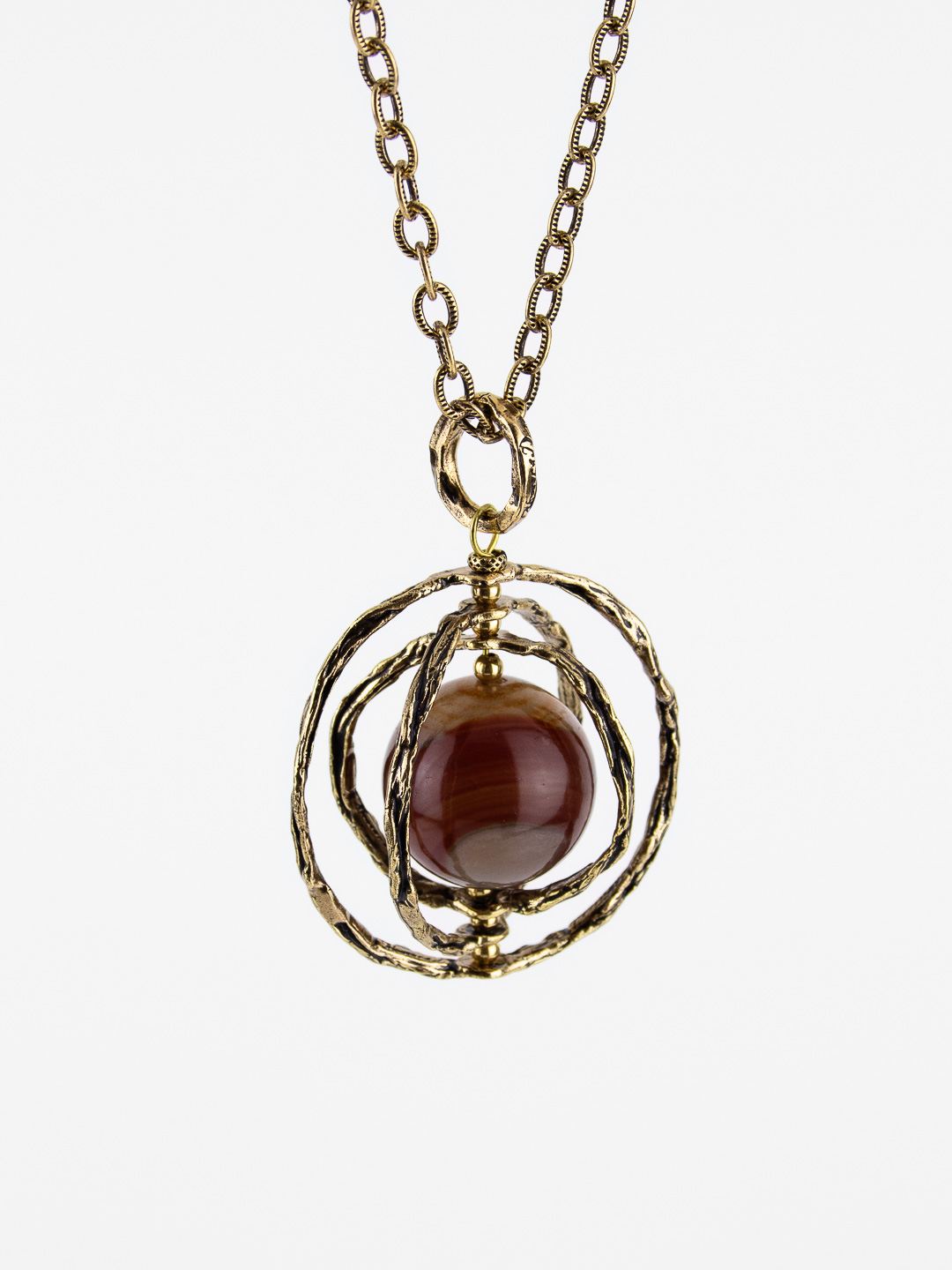 Колье Alcozer & J с агатом