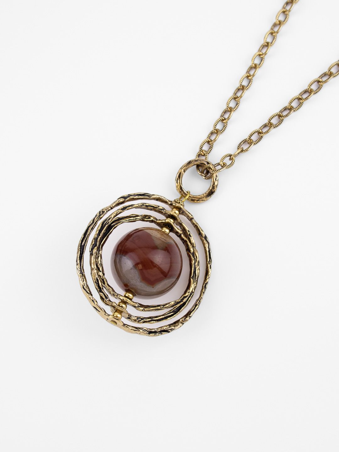 Колье Alcozer & J с агатом