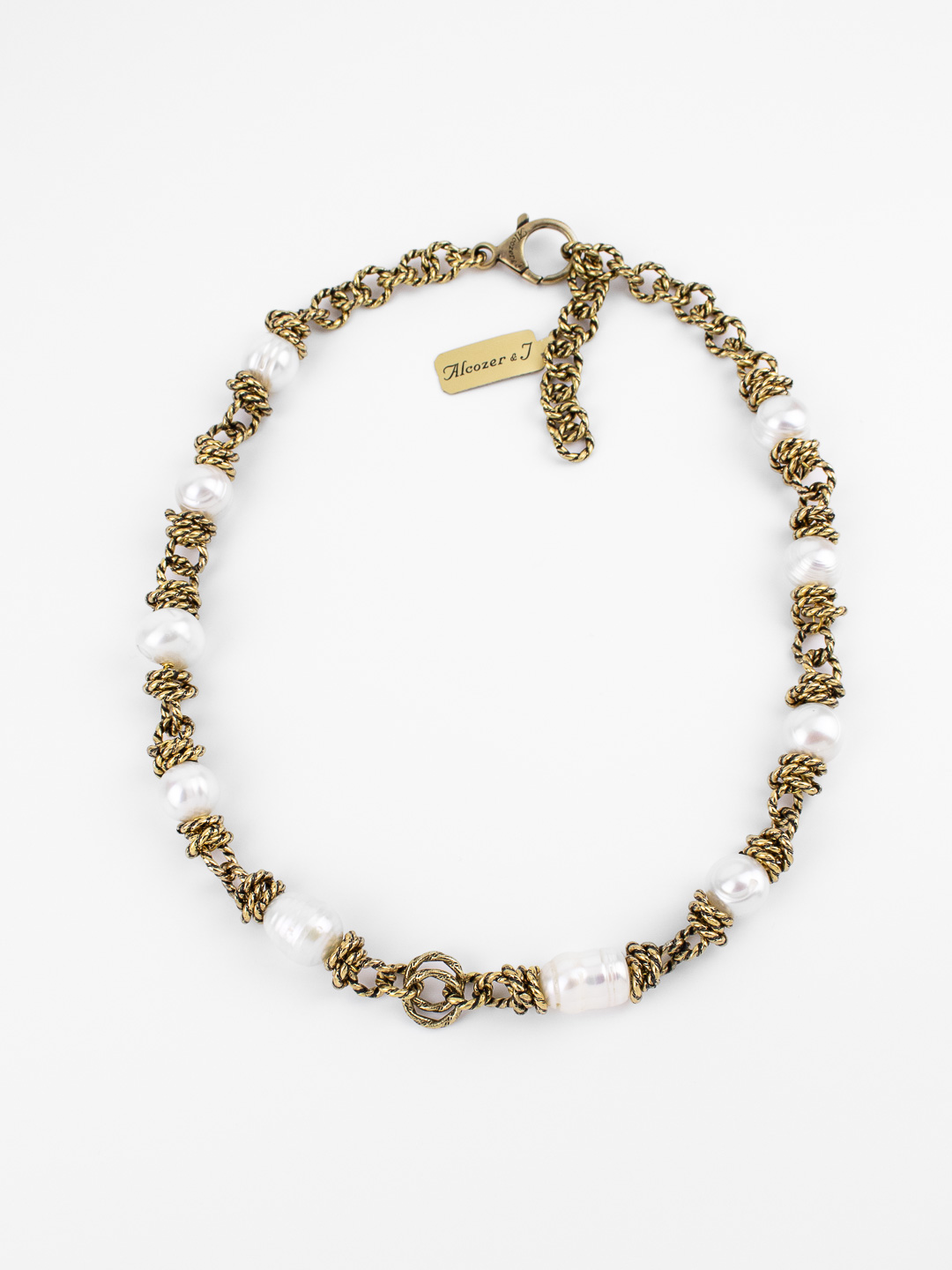 Колье Alcozer & J с жемчугом