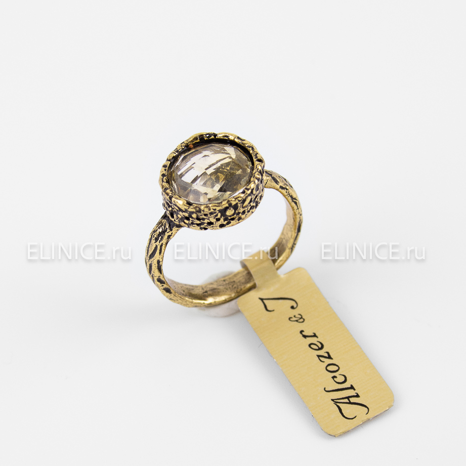 Кольцо ALCOZER & J с цитрином