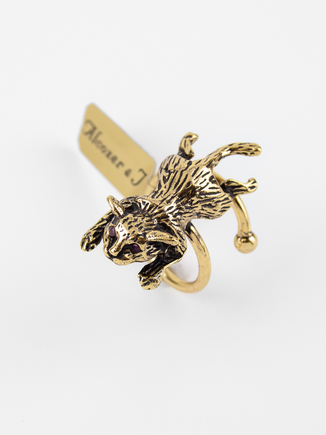 Кольцо ALCOZER & J с рубином