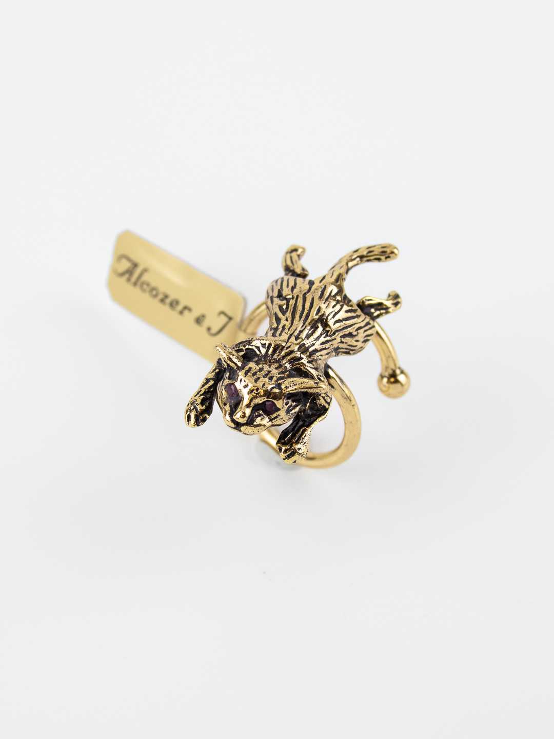 Кольцо ALCOZER & J с рубином