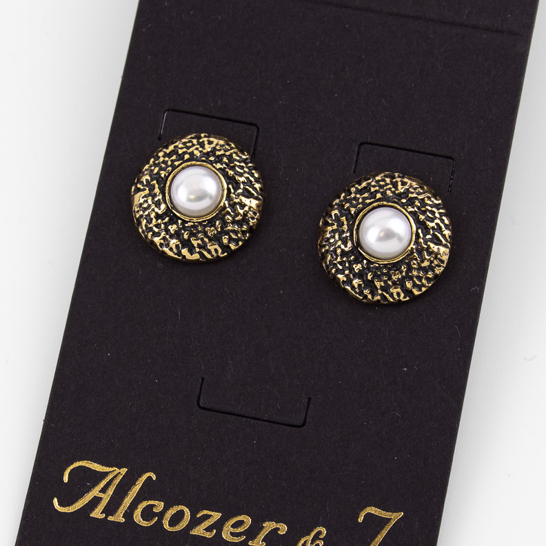 Серьги Alcozer & J с жемчугом