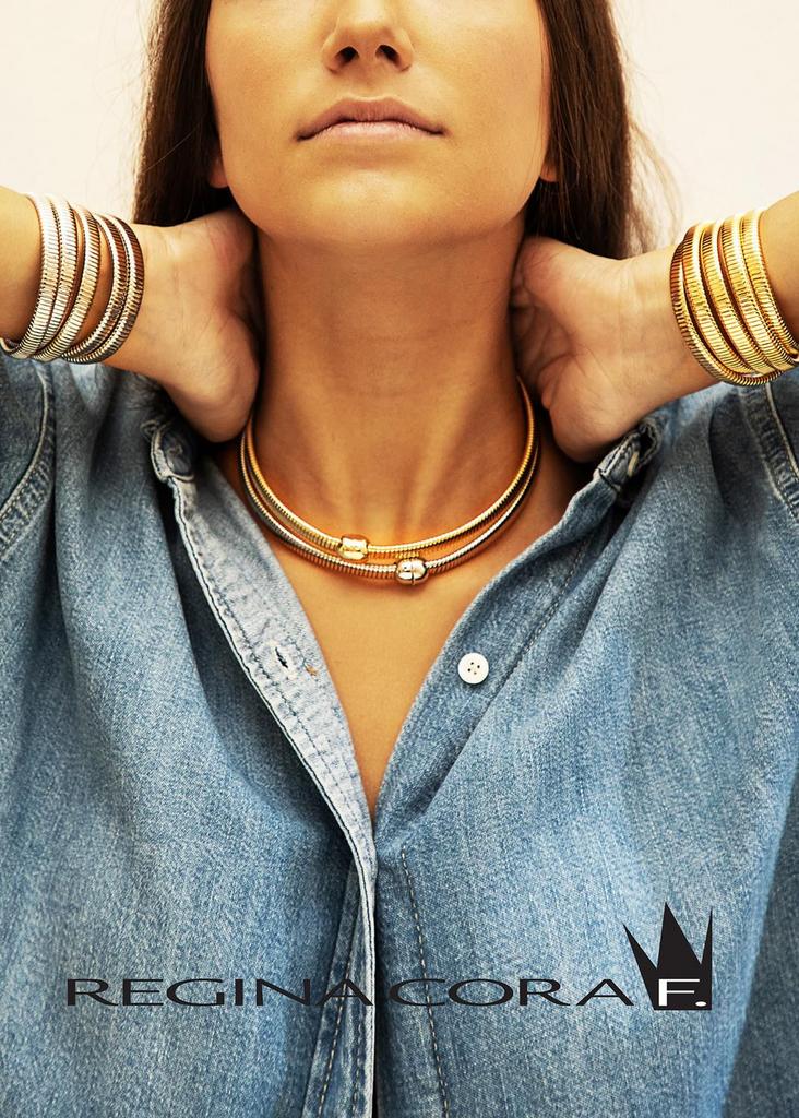 Колье REGINA CORA серебряное