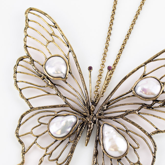 Колье Alcozer & J с жемчугом