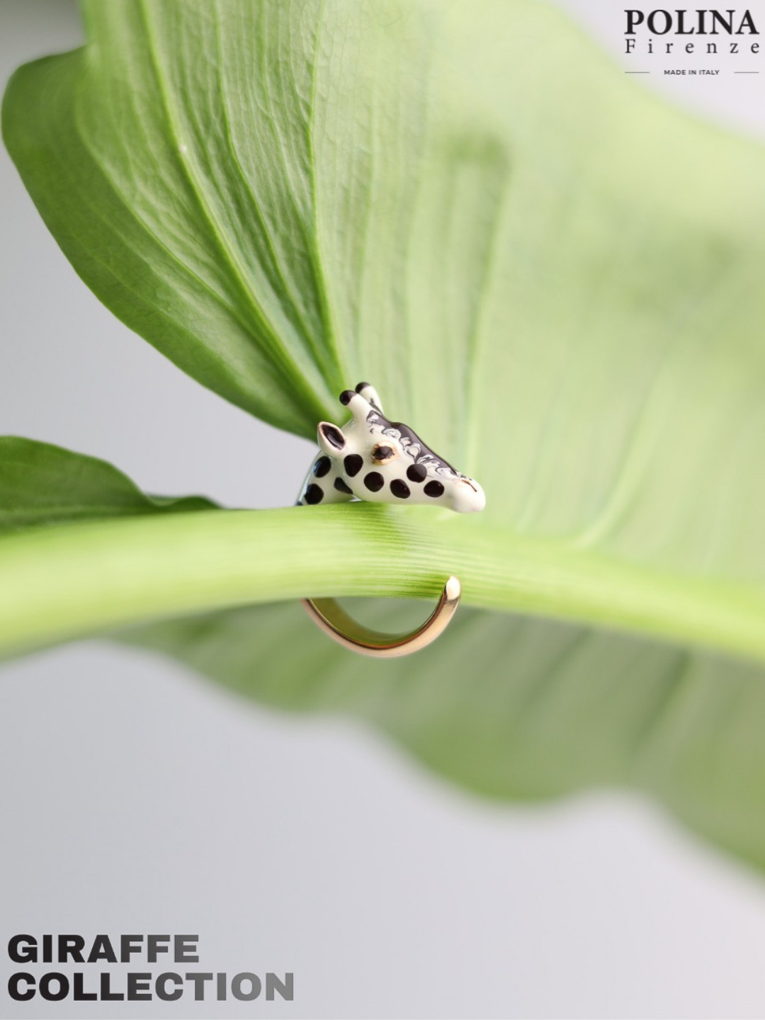 Кольцо POLINA FIRENZE AN2510 Жираф