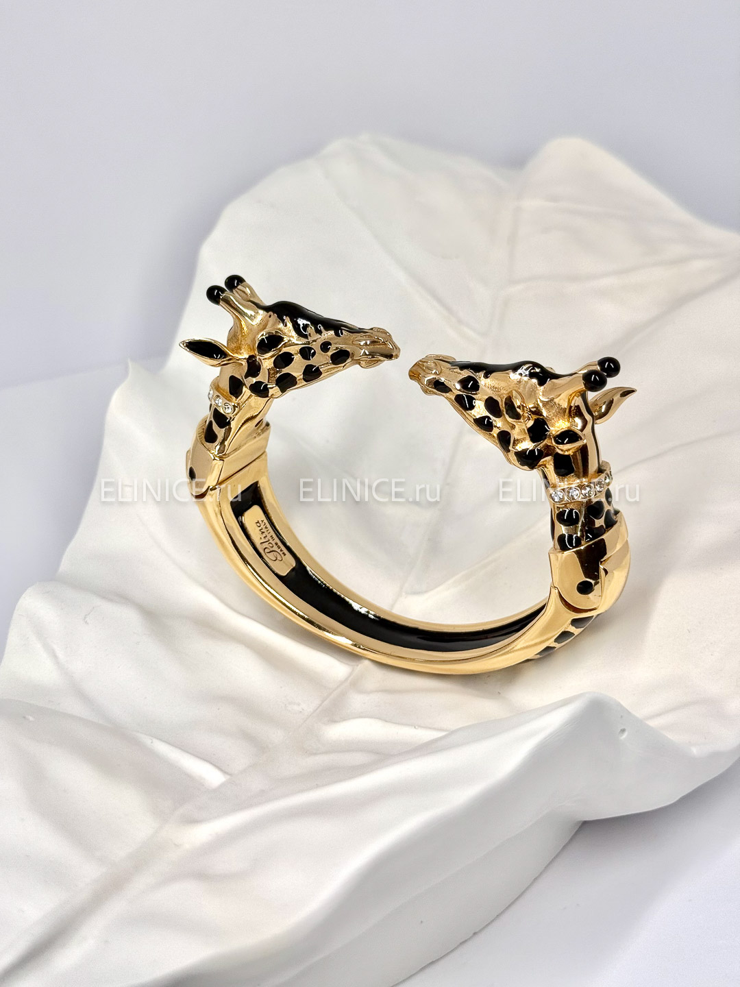 Браслет POLINA FIRENZE BR4297 Жираф золотой крупный