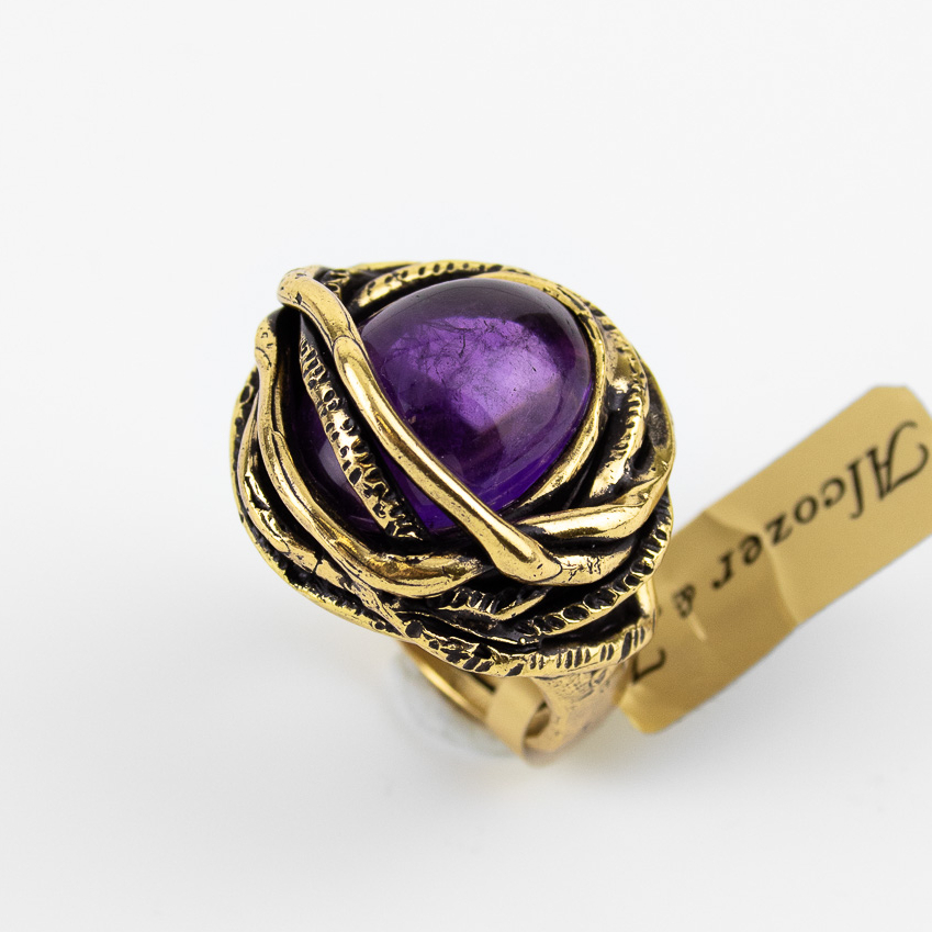 Кольцо  Alcozer & J с аметистом