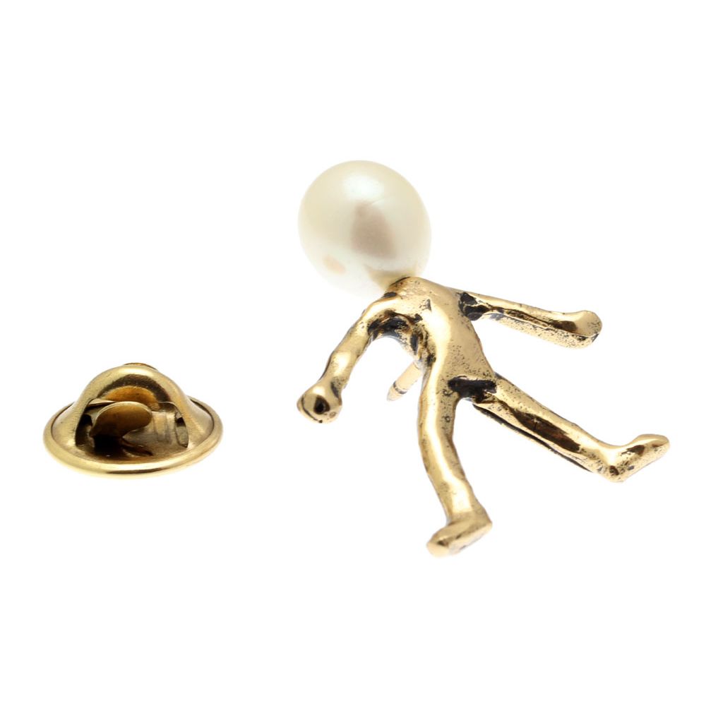 Брошь Alcozer & J S3816C с жемчугом