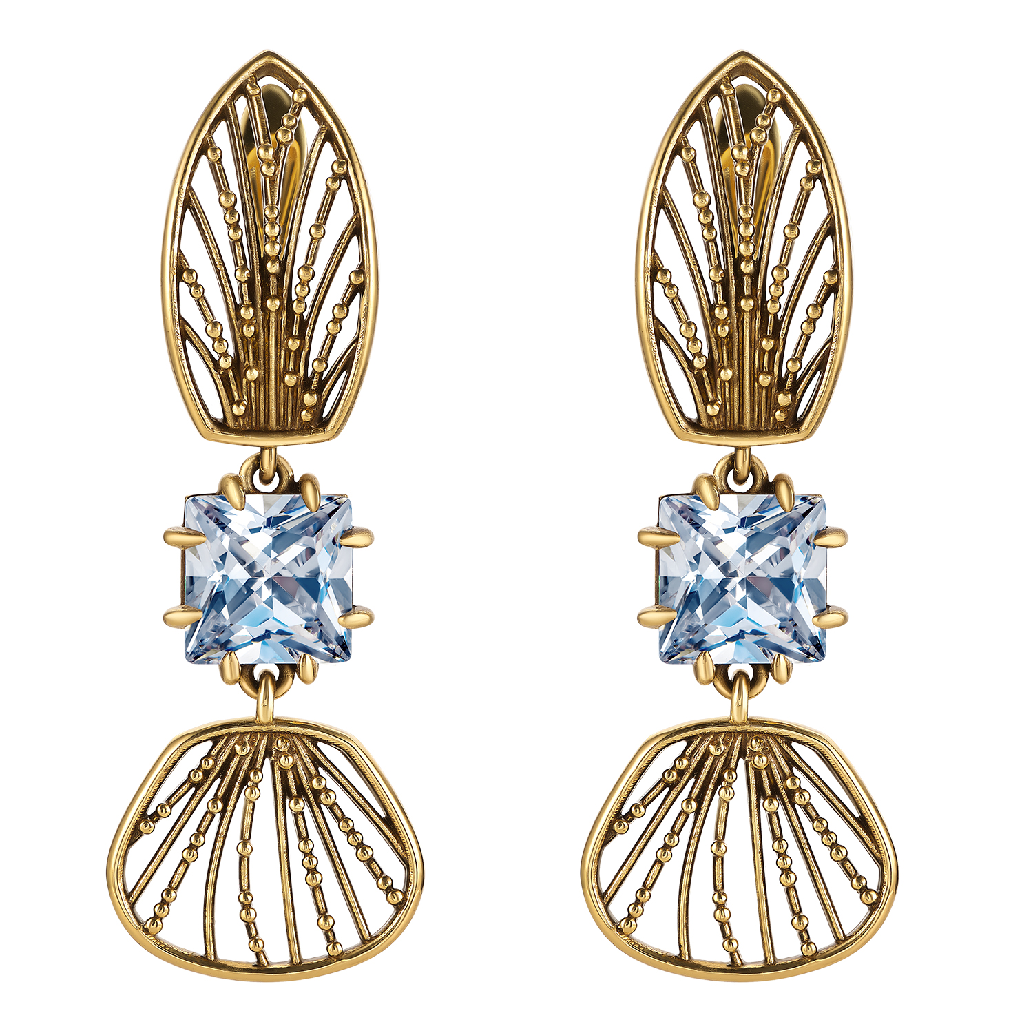 Серьги ERBARIO PICCOLO CRYSTAL OR6301