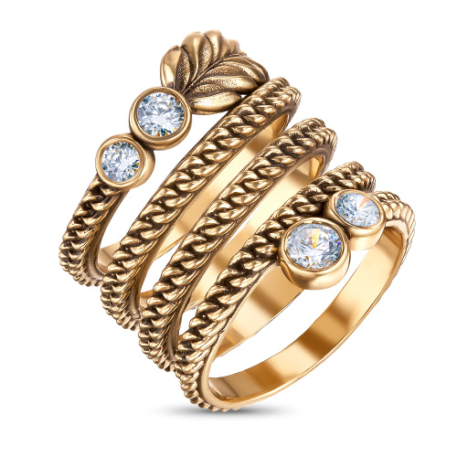 Кольцо SPIGHETTA CRYSTAL AN6364