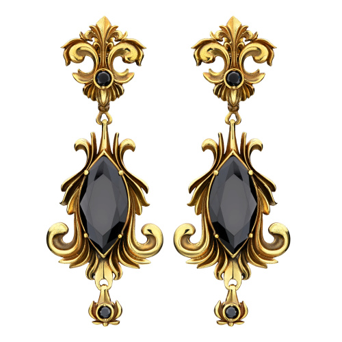 Серьги Barocco Granato OR190520n