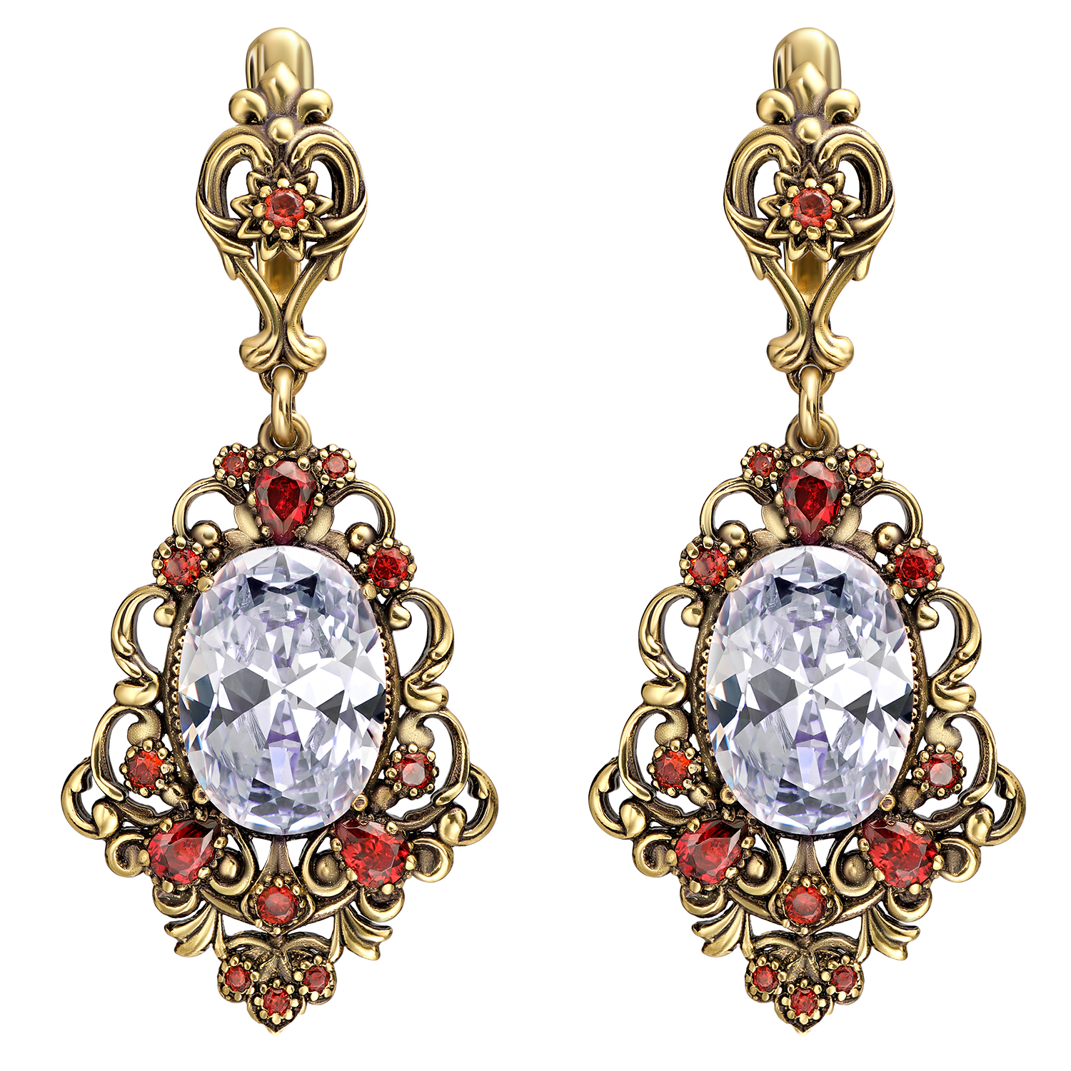 Серьги BRILLANTE CRYSTAL OR5456