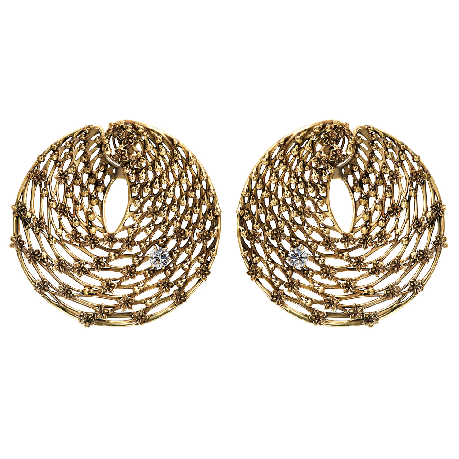 Серьги VORTICE DI FIORI OR6271