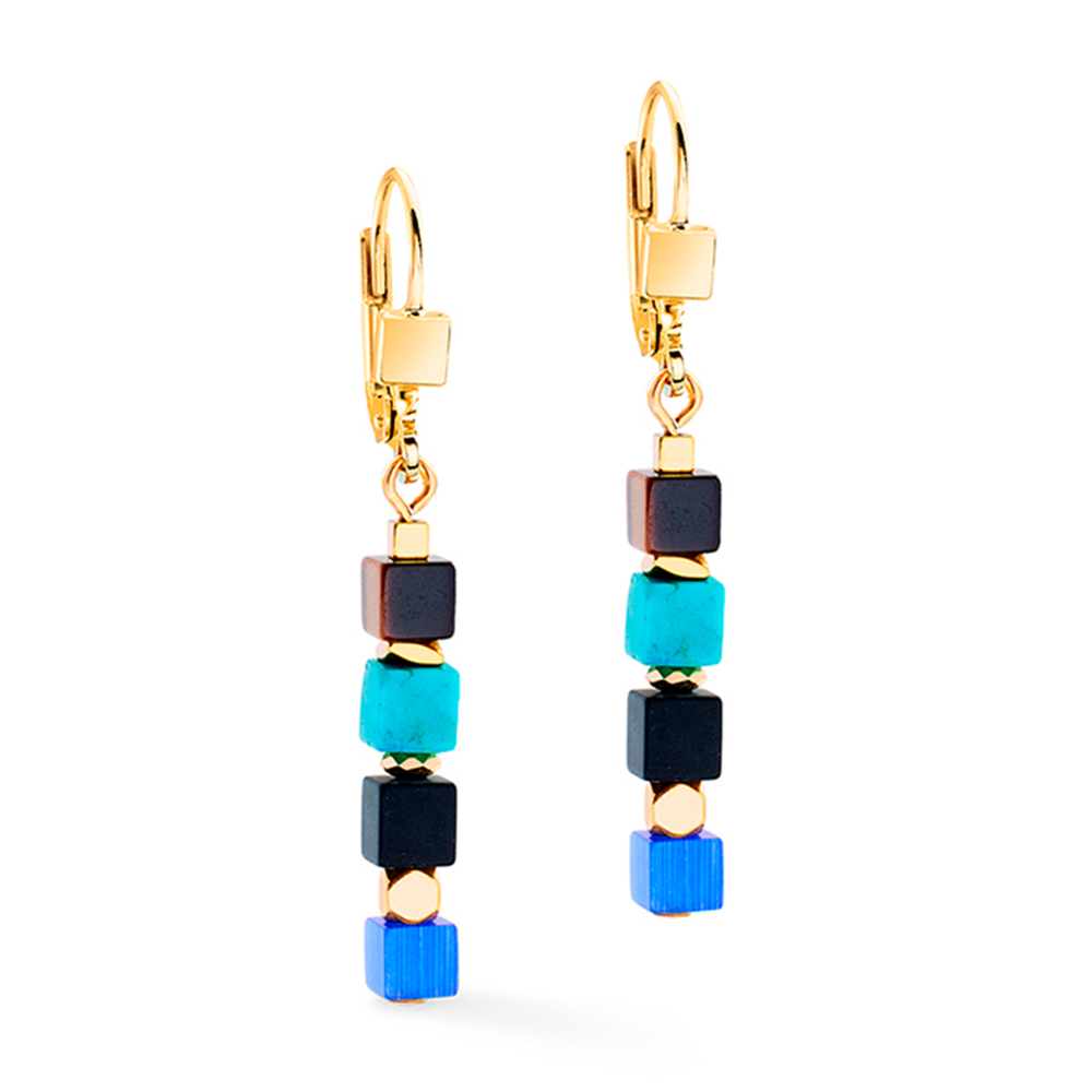 Серьги Multicolour Fantasy Coeur de Lion 3024/20-1555