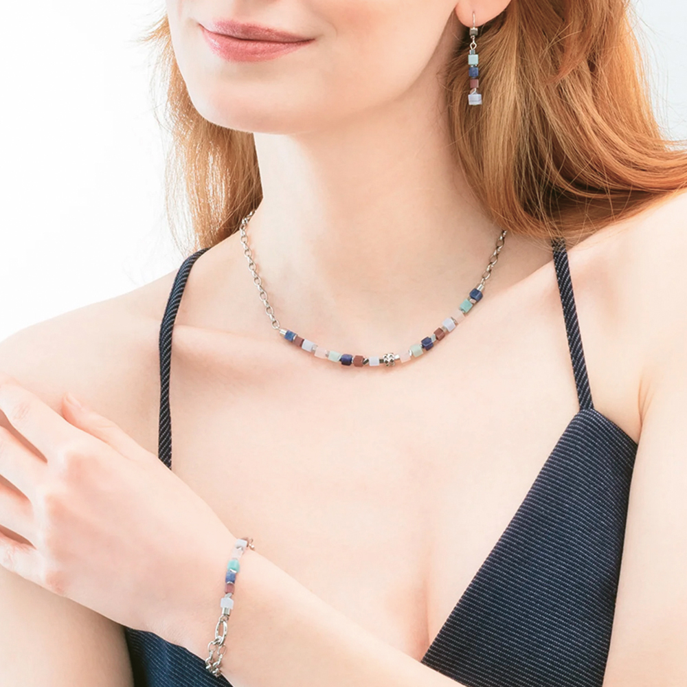 Колье Multicolour Art Nouveau Coeur de Lion 3024/10-1578