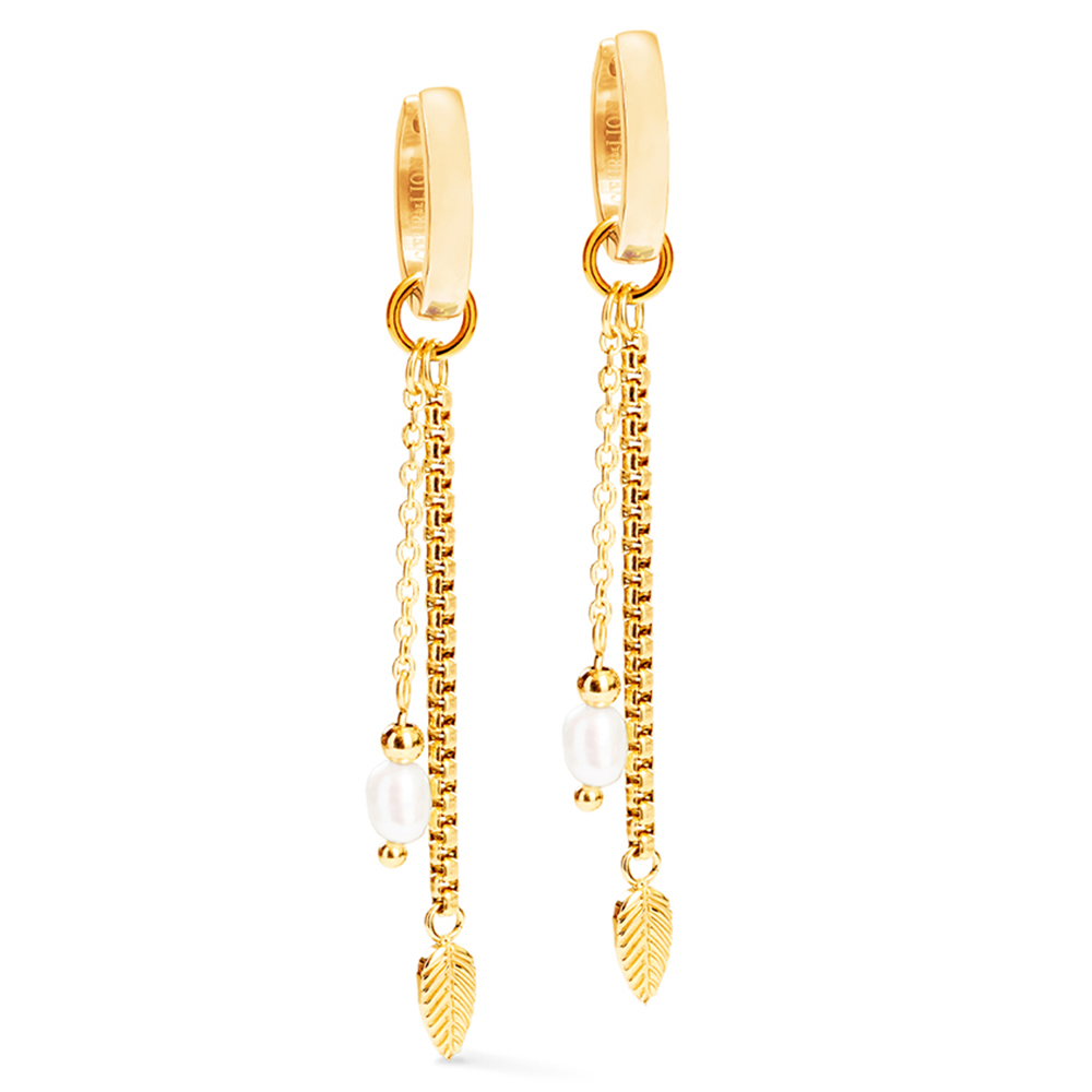 Серьги Gold-White Coeur de Lion 1139/21-1614