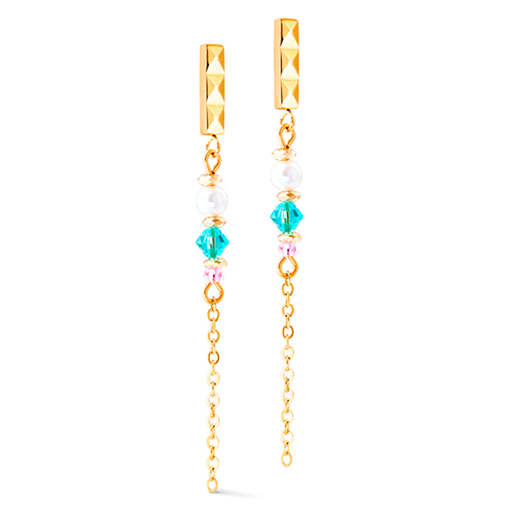 Серьги Multicolour Pastel 2 Coeur de Lion 3031/21-1537